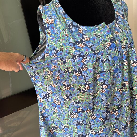 Floral Sleeveless Tunic Top in size XL - Picture 6 of 10